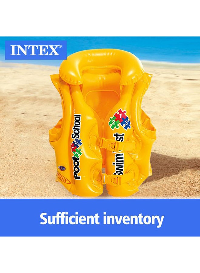 INTEX Pool School Deluxe Swim Vest 50x47cm - Image 5