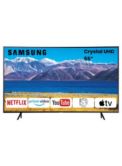 55-Inch Curved 4K Crystal UHD HDR Smart TV (2020) And Smart Remote Control UA55TU8300 Black