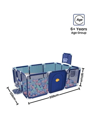 Playground Safety Barrier Durable Sturdy Easy To Assemble Made With High Quality 230x122x107cm - v1654875445/N48577153A_1