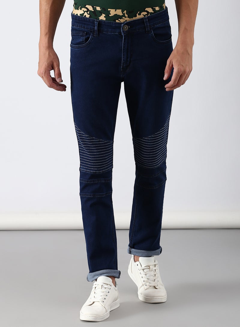 ABOF - Slim Fit Jeans Dark Wash1 - Image 1