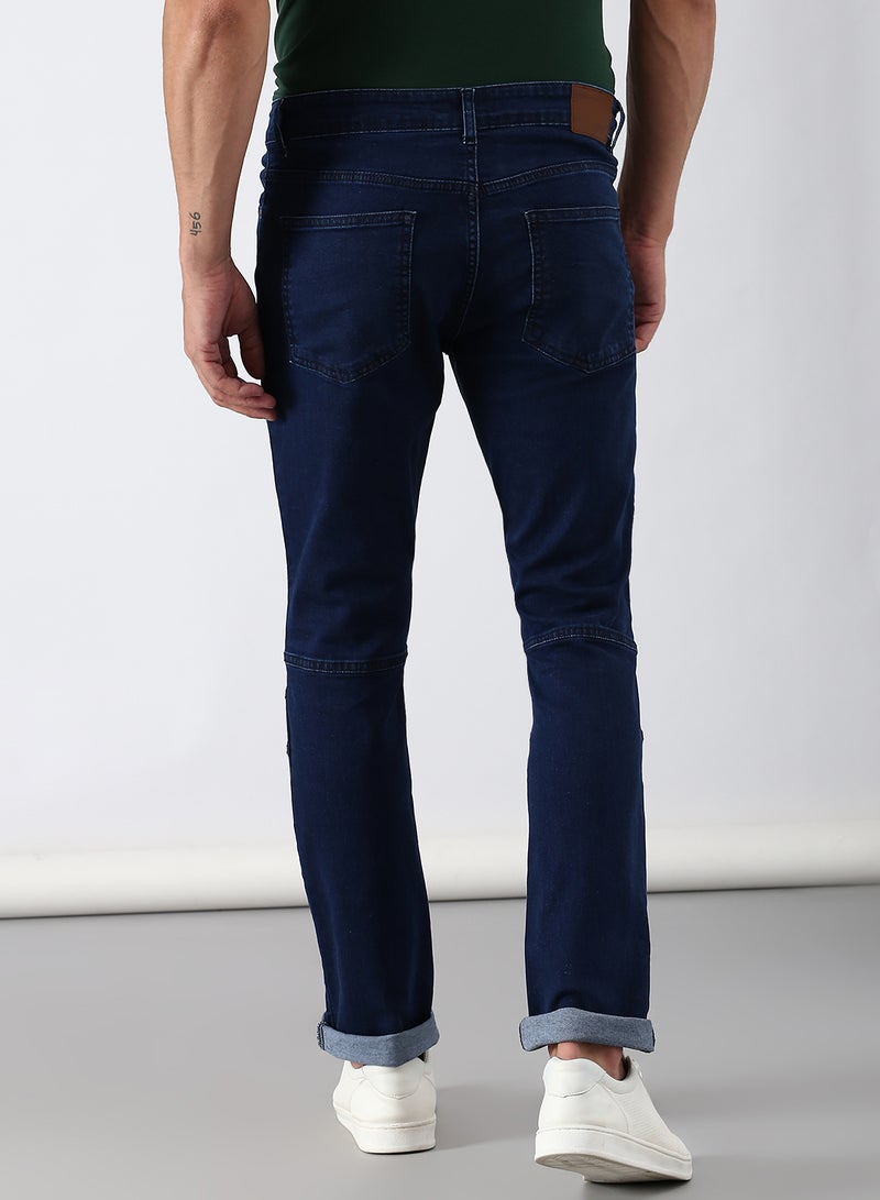 ABOF - Slim Fit Jeans Dark Wash1 - Image 1