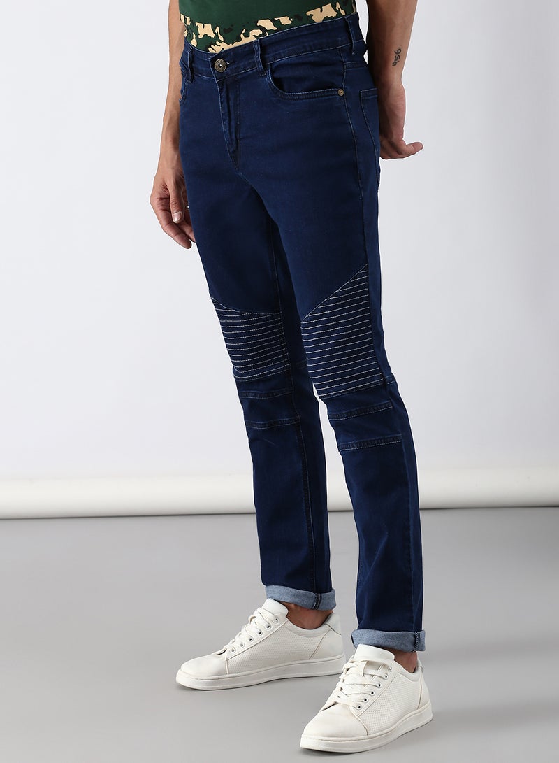 ABOF - Slim Fit Jeans Dark Wash1 - Image 1