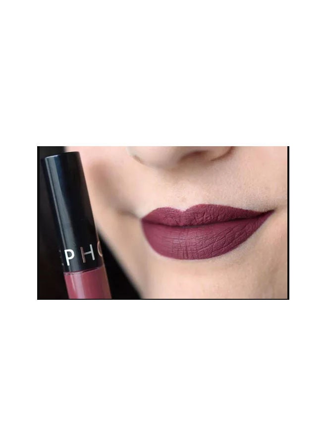 SEPHORA COLLECTION - Cream Lip Stain Liquid Lipstick Burnt Sienna 24 - Image 1