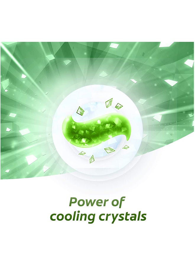 Max Fresh Cooling Crystals Clean Mint Gel Toothpaste White 100ml