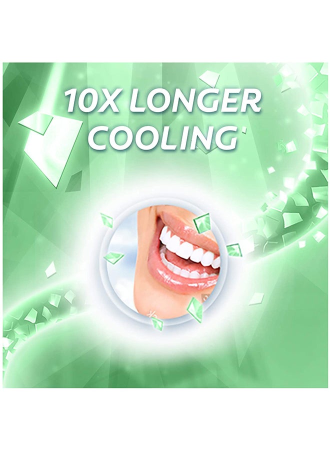 Max Fresh Cooling Crystals Clean Mint Gel Toothpaste White 100ml