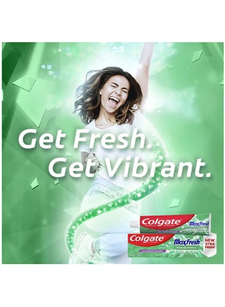 Max Fresh Cooling Crystals Clean Mint Gel Toothpaste White 100ml - view 5