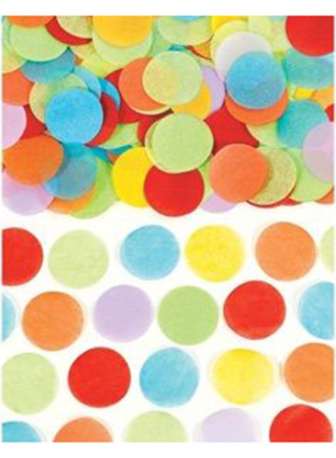 Amscan Rainbow Tissue Paper Confetti 29.5x16.5x6.9cm  - Image 2