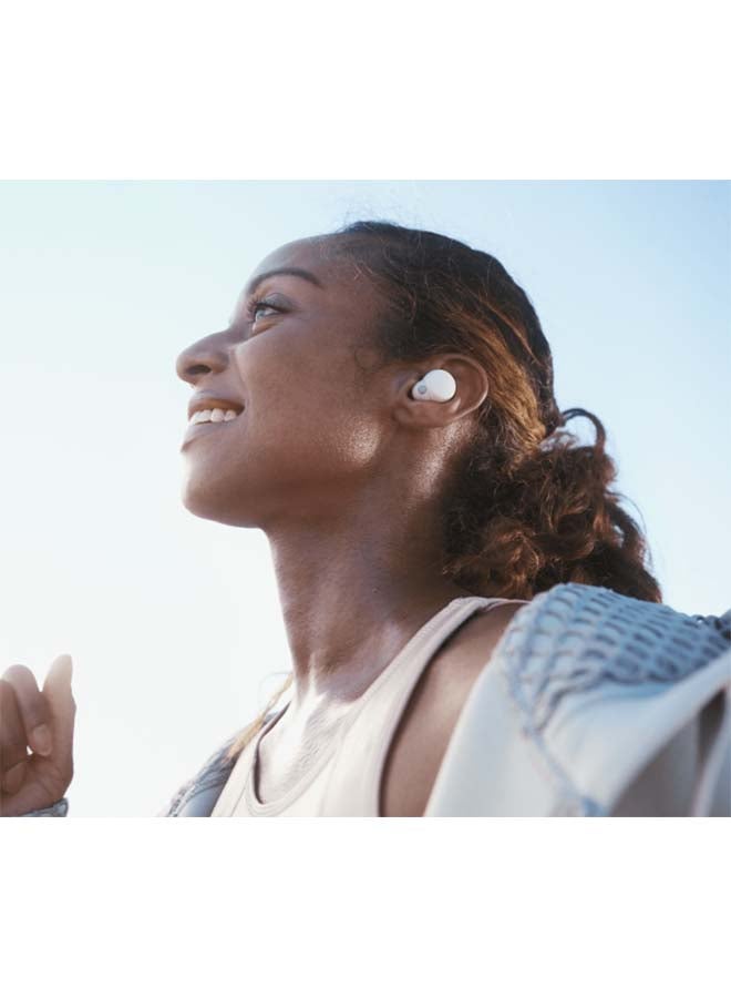 Sony - LinkBuds Truly Wireless Headphones With 6hr Battery Life, Quick Charging, Built In Alexa And Google Assistant WFLS900N/WCE White - Image 1