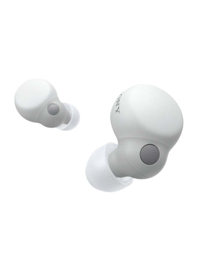Sony - LinkBuds Truly Wireless Headphones With 6hr Battery Life, Quick Charging, Built In Alexa And Google Assistant WFLS900N/WCE White - Image 1