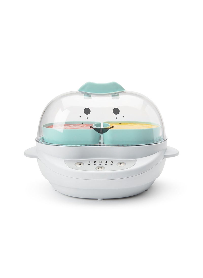nutribullet - Baby Turbo Steamer- 6Pcs Accessories 420W 420 W BSR-0812 White/Blue - Image 1