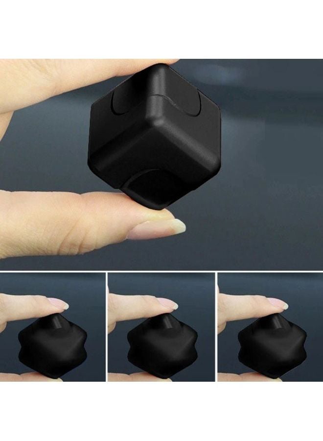 fashionhome - Magic Cube Dice Shape Hand Finger Spinner Spinning Top Novelty Gryo Toy - Image 1