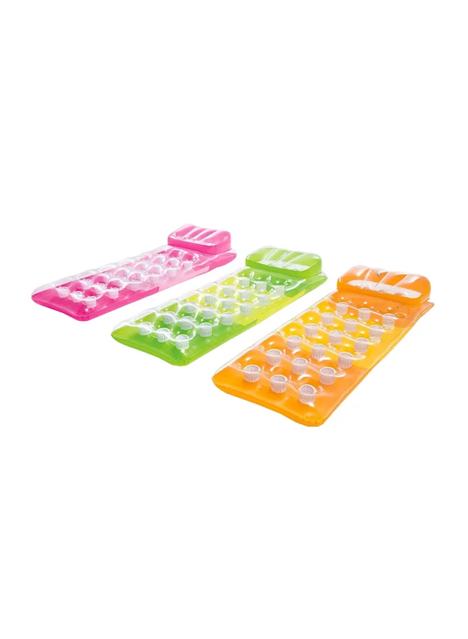 INTEX 18-Pocket Fashion Inflatable Floating Mats - Assortment