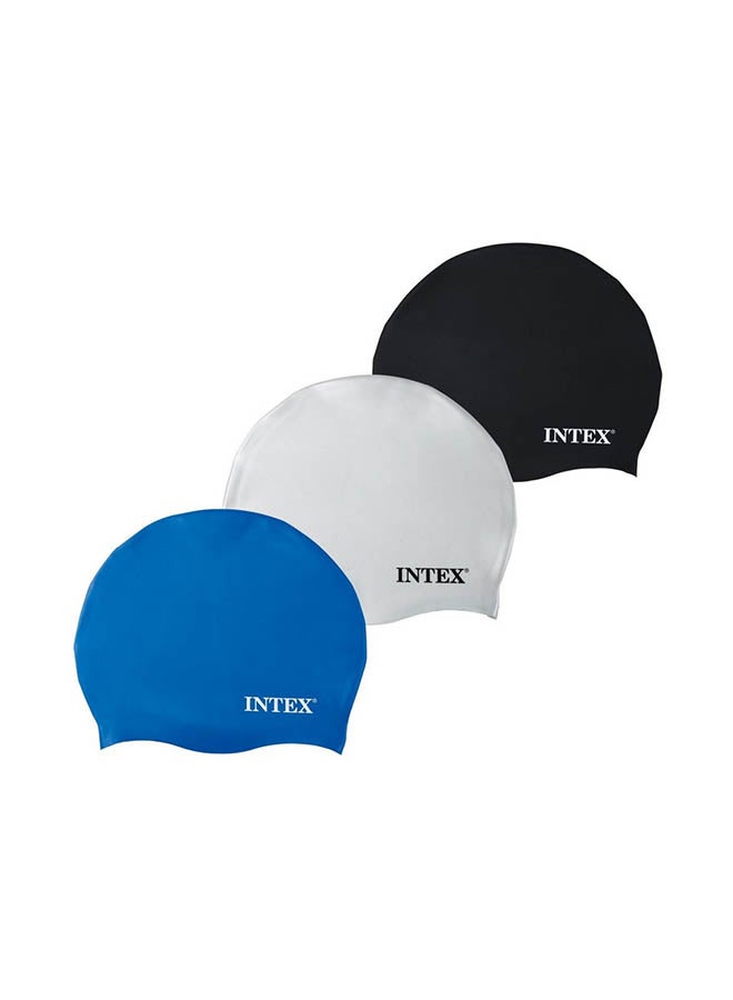 INTEX Silicone Swim Cap – Assortment - Image 1