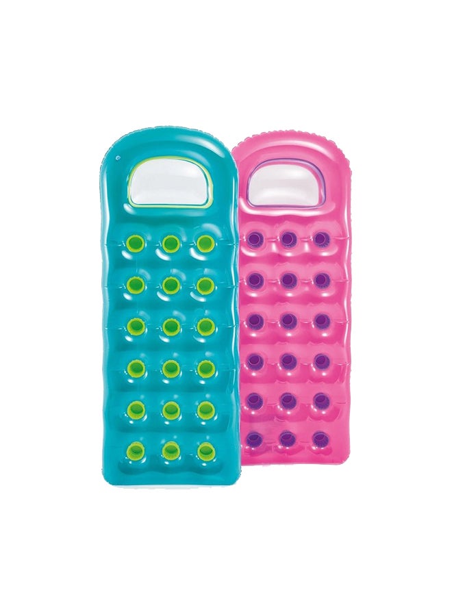 INTEX 1 Piece 18 Pocket Suntanner Mats Assorted Color May Vary 24.81x43.26x0cm  - Image 1