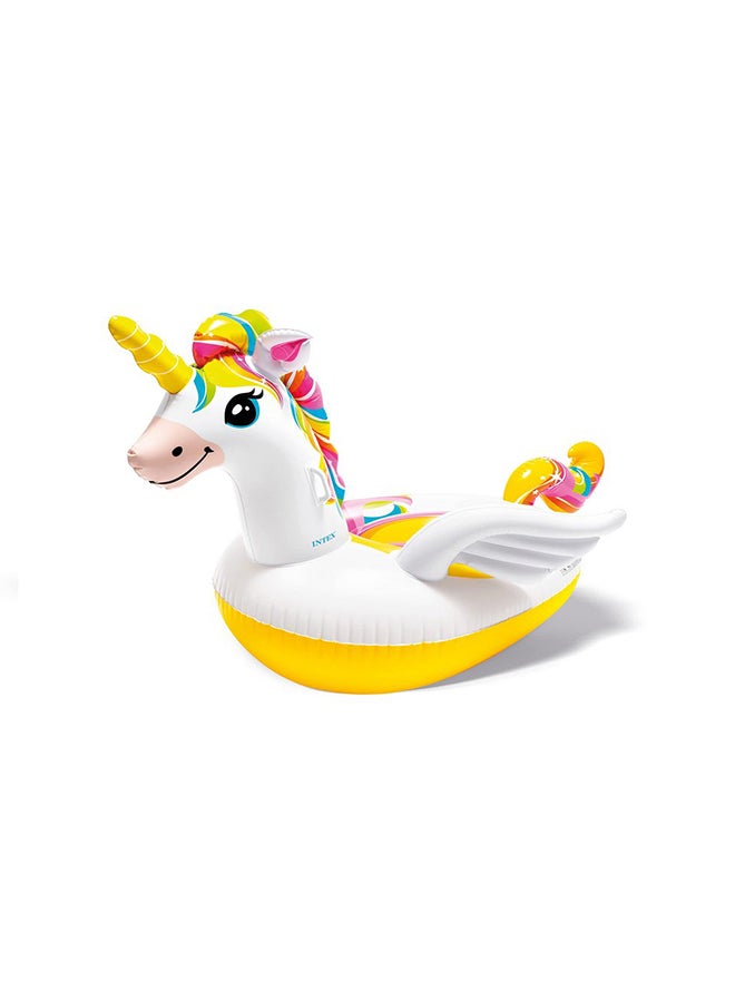 INTEX Unicorn Ride-On Inflatable Pool Float - Assorted 198x140x102cm  - Image 4