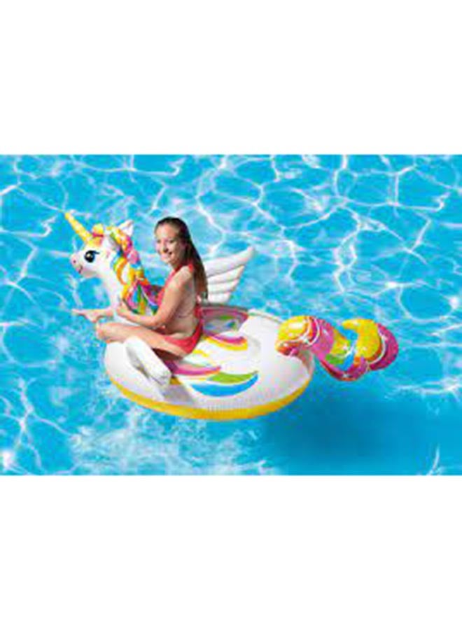 Unicorn Ride-On Inflatable Pool Float - Assorted 198x140x102cm
