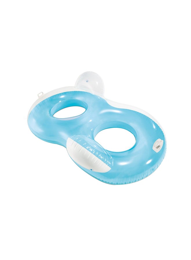 INTEX Double Pillow-Back Lounge 198x117cm - Image 1