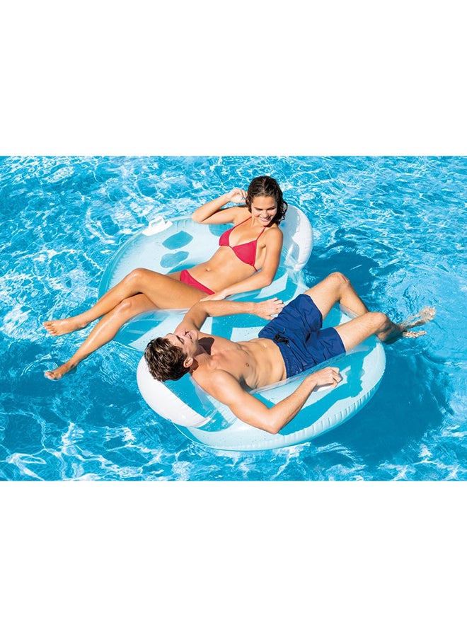 INTEX Double Pillow-Back Lounge 198x117cm - Image 3