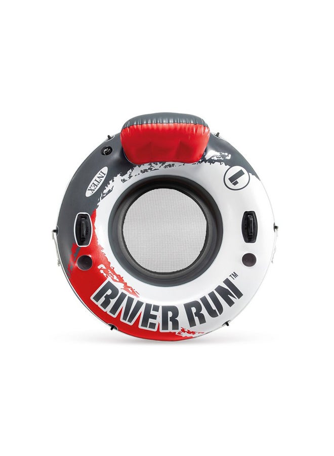 INTEX River Run 1 Inflatable Floating Lake Tube - Red Fire Edition - Image 2