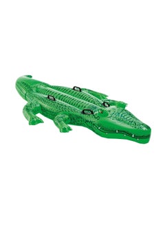 INTEX Giant Gator Ride-On Inflatable Float 80 x 45inch  - Image 1