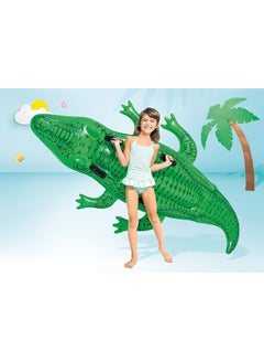 INTEX Giant Gator Ride-On Inflatable Float 80 x 45inch  - Image 4