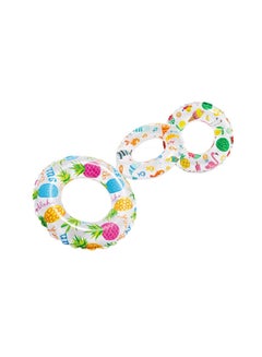 Lively Print Inflatable Swim Rings - Assortment 51cm