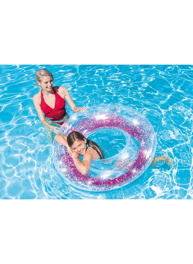 INTEX Sparkling Glitter Inflatable Pool Swim Tubes - Assortment 42inch  - Image 5