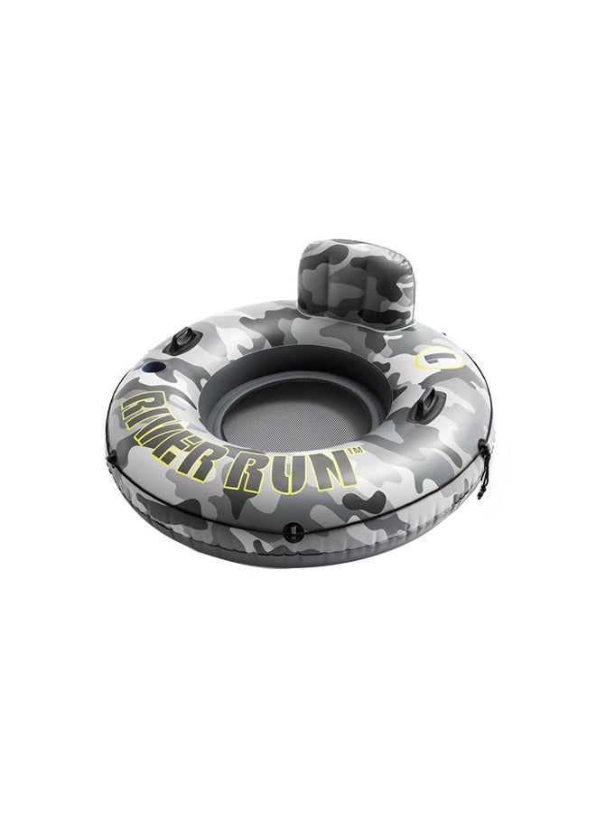 INTEX River Run 1 Inflatable Floating Lake Tube - Camo 135cm - Image 1