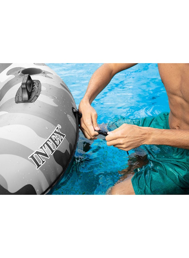 INTEX River Run 1 Inflatable Floating Lake Tube - Camo 135cm - Image 3