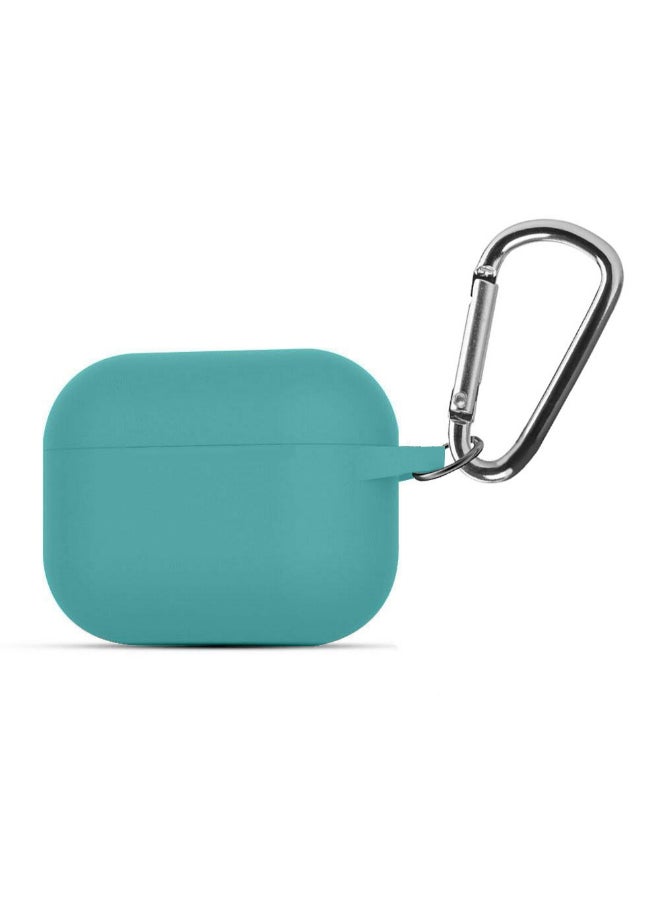 MARGOUN - Protective Silicone Case Cover For Apple AirPods 3 (3rd Generation) Aqua Marine - Image 1