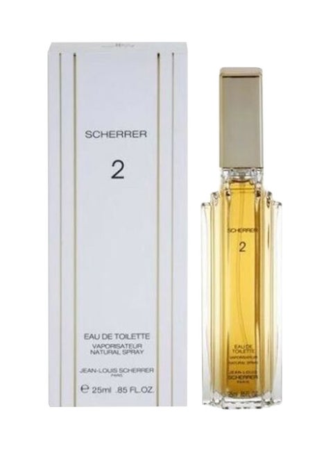 Scherrer 2 Eau De Toilette Spray 25ml