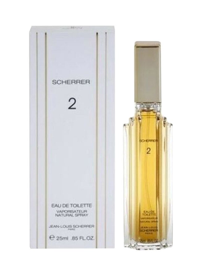 Scherrer 2 Eau De Toilette Spray 25ml
