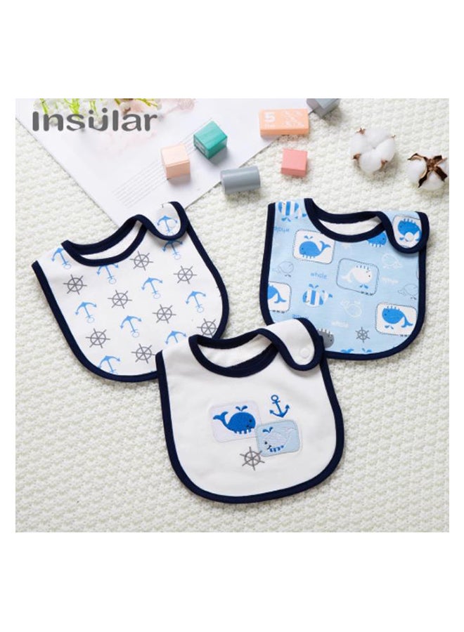 انسولار مجموعة مرايل قطن مطبوعة 3 قطع - Image 3