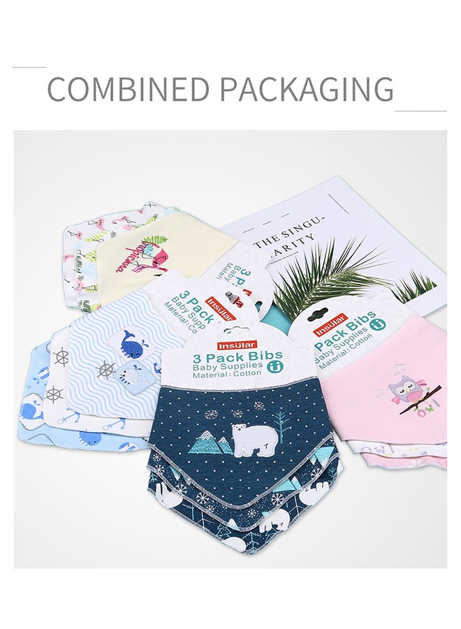 انسولار مجموعة مرايل قطن مطبوعة 3 قطع - Image 5