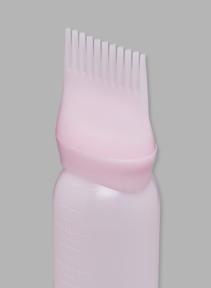 Aila - 2-In-1 Hair Root Comb Applicator Bottle Pink 4.7 x 4.7 x 17cm - Image 1