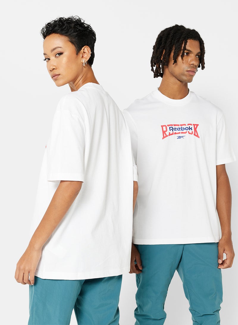 Reebok Unisex Classics T-Shirt White - Image 2