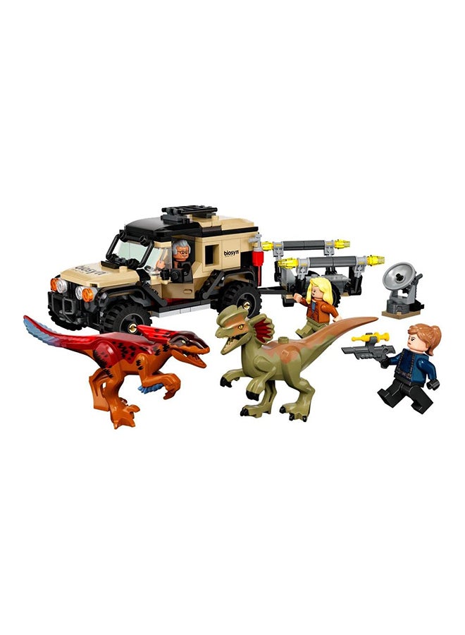 LEGO 76951 Jurassic World Pyroraptor & Dilophosaurus Transport 254 7+ Years - Image 2