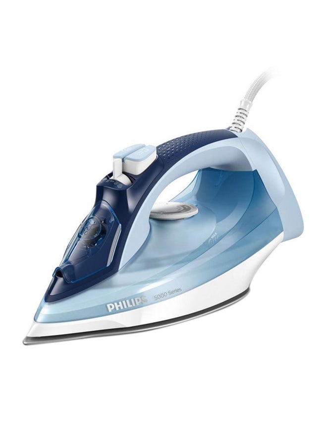 5000 Series Steam Iron - 180g Steam Boost, SteamGlide Plus 320 ml 2400 W DST5020/26 Blue/White - v1655125428/N53329799A_1