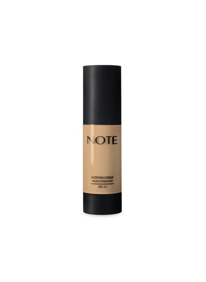NOTE COSMETIQUE Mattifying Extreme Wear  Foundation 02 Natural Beige - Image 1