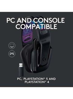Logitech G535 Lightspeed Wireless Gaming Headset - Black  - Image 4