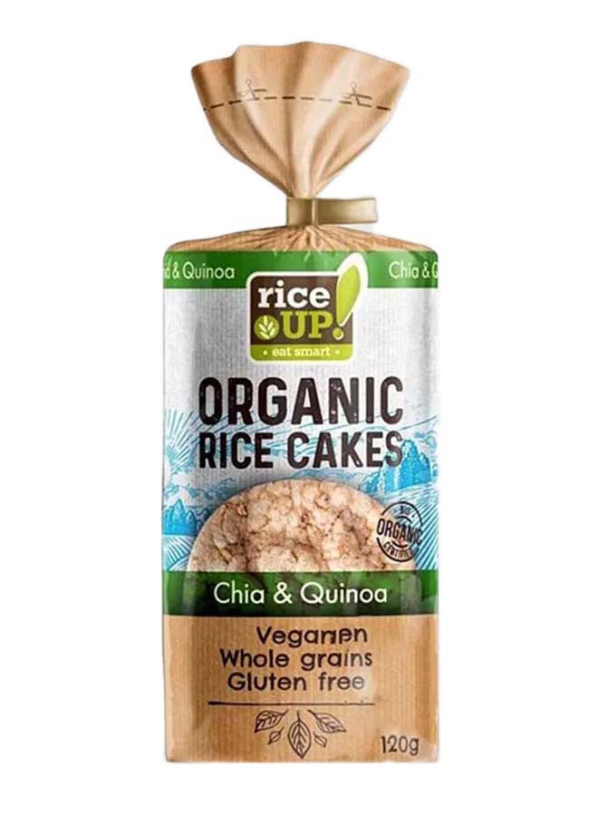 Rice Up Chia And Quinoa Organic Rice Cake 120grams 