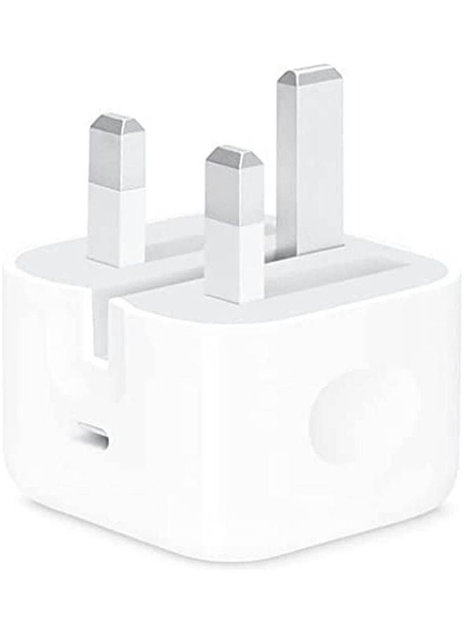 Apple - Renewed - 20W Usb-C Power Adapter White - Image 1
