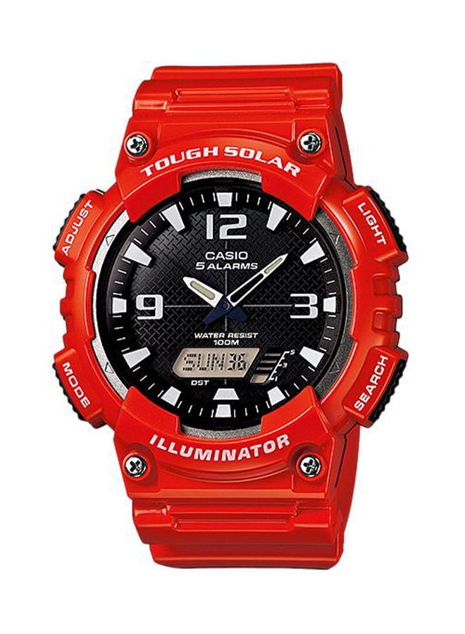 CASIO - Men's Analog & Digital Casual Watch- Aq-S810Wc-4A - 47 mm - Red - Image 1