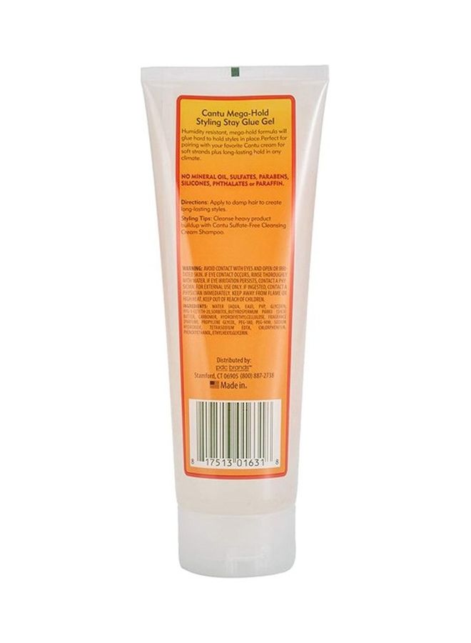 Cantu Shea Butter Mega-Hold Styling Stay Glue gel 227grams - Image 2