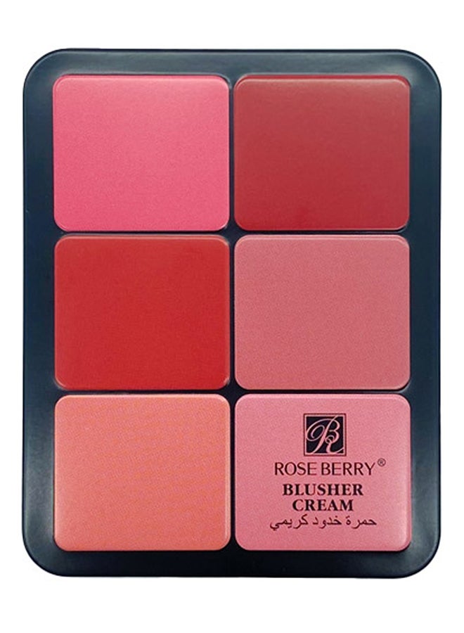 ROSE BERRY - 12-Color Blusher Creamy Multicolour - Image 1