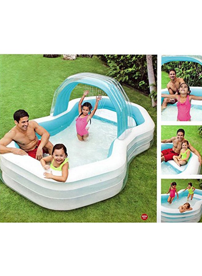 INTEX - Swim Center Family Cabana Pool 309.88x187.96x129.4cm - Image 1