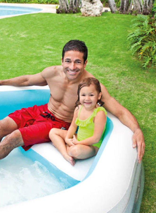 INTEX - Swim Center Family Cabana Pool 309.88x187.96x129.4cm - Image 1