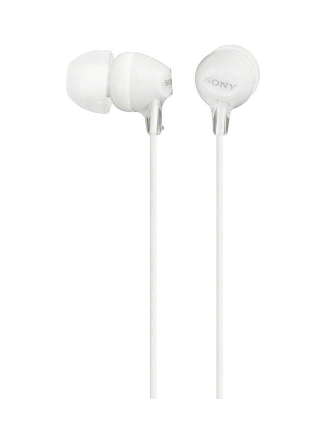Sony - MDR-EX15AP In-ear Wired Headphones with Mic and Line Control White - Image 1