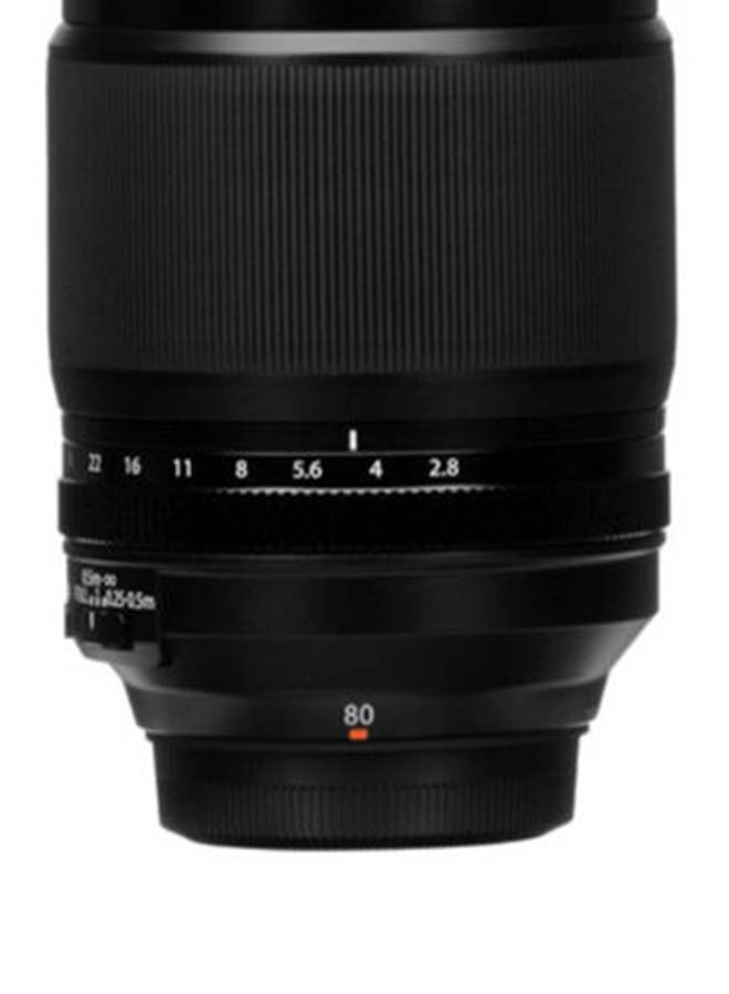 Fujinon XF 80mm F2.8 R LM OIS WR Macro Digital Camera Lens For Fujinon Black  - Image 4