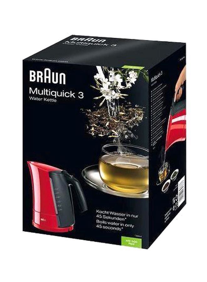 براون - غلاية كهربائية 1.7 L 2200.0 W WK300 أحمر وأسود - Image 1